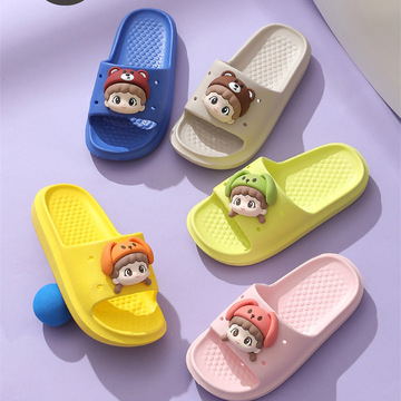 新品 夏季儿童拖鞋小中童卡通可爱居家软底可爱亲子宝宝凉拖鞋批