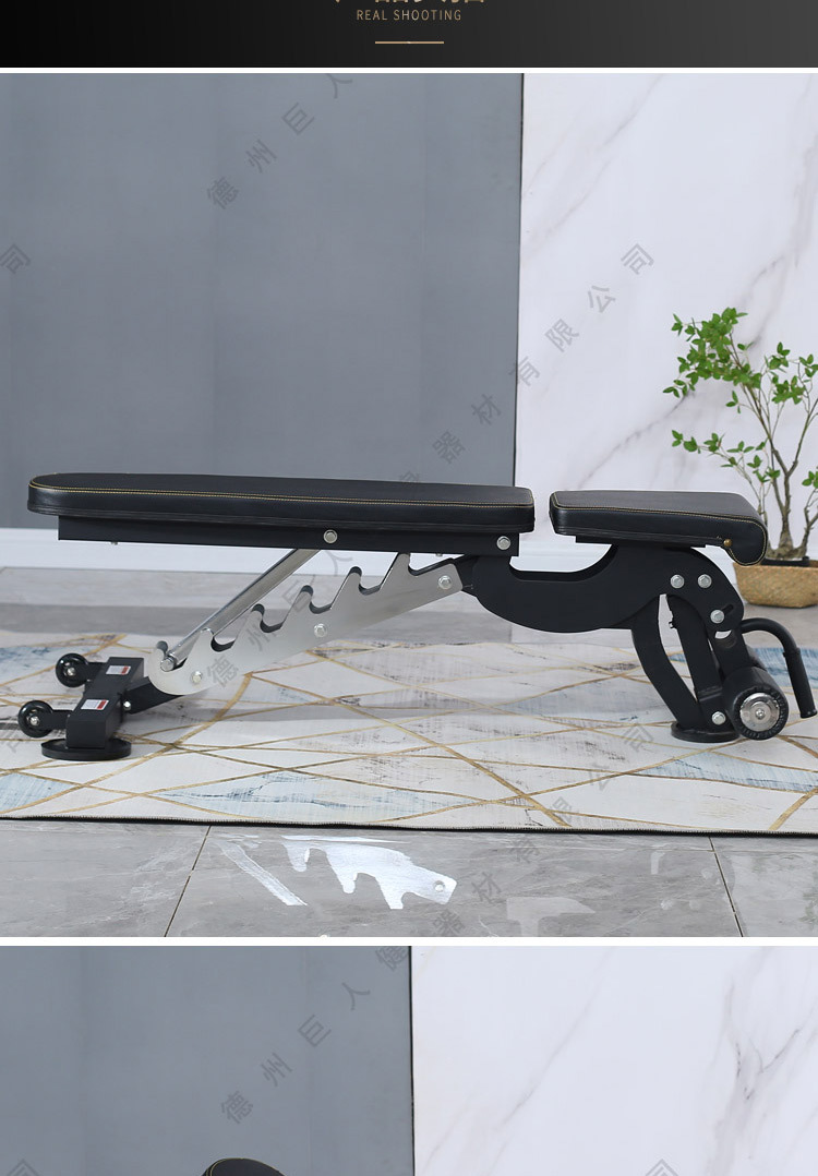 厂家直供调节凳仰卧起做卧推多功能卷腹健身凳可调节哑铃推举凳