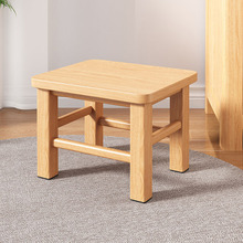 实木小凳子家用结实小板凳大人方凳木头矮凳客厅木质换鞋凳木轩卢
