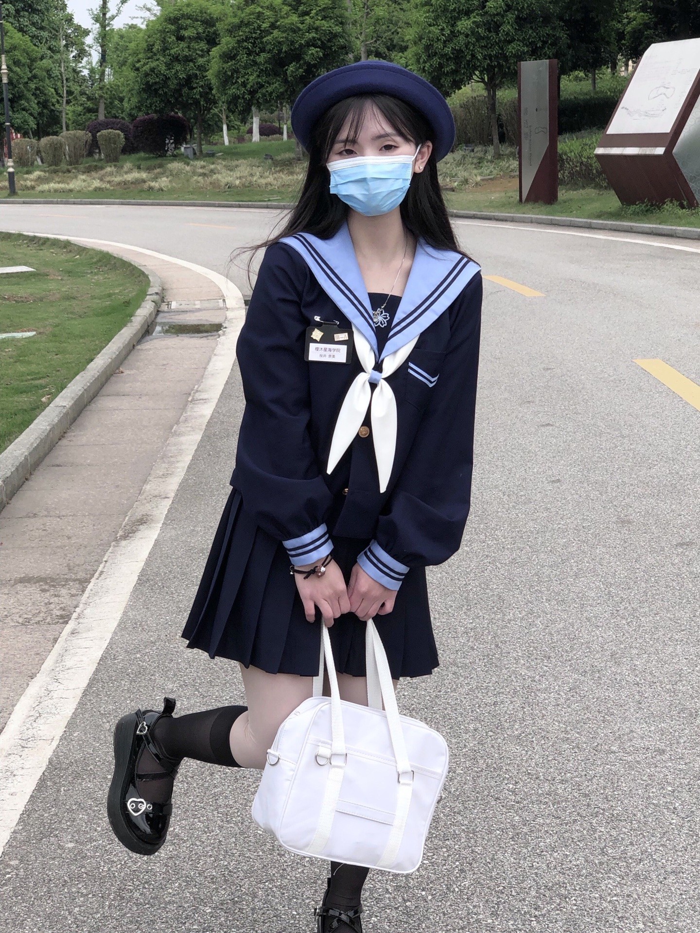 厂家批发新款日系jk制服正版春秋季长袖短裙套装学院风校供水手服