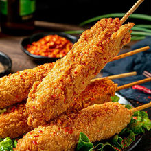 鸡柳棒炸鸡柳棒棒鸡油炸小吃烧烤肉串食材