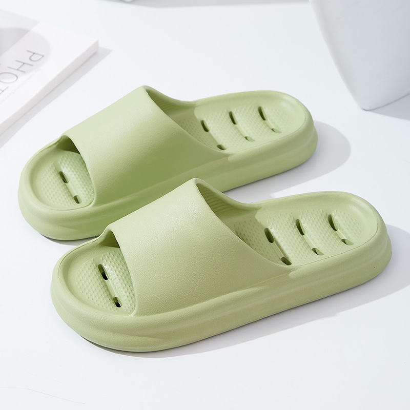 Drooping Bathroom Slippers for Women Interior Home Bath Non-Slip Wear-Resistant Leaking Slippers Soft Bottom Mute Slippers Wholesale