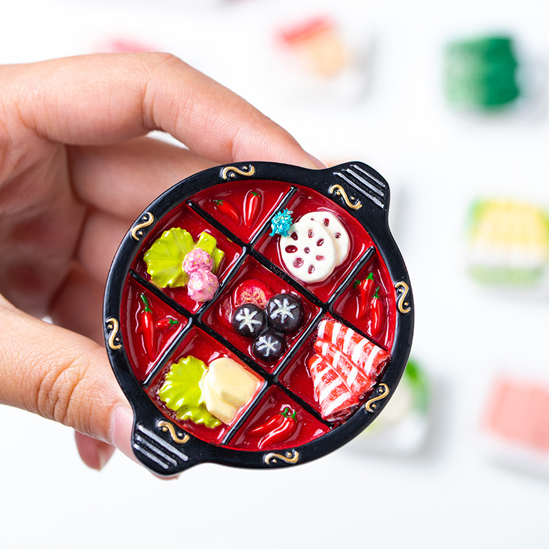 重庆纪念品九宫格火锅冰箱贴文创礼品伴手礼学生毕业季小礼物