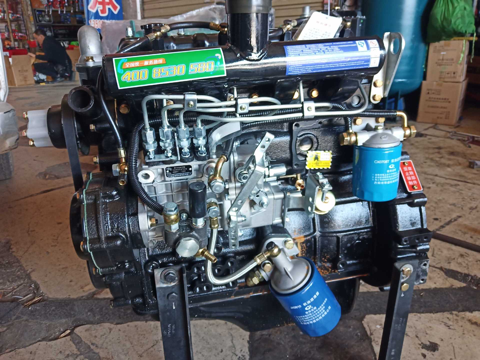 云南昆明40kw/2400转徽柴490g型柴油机