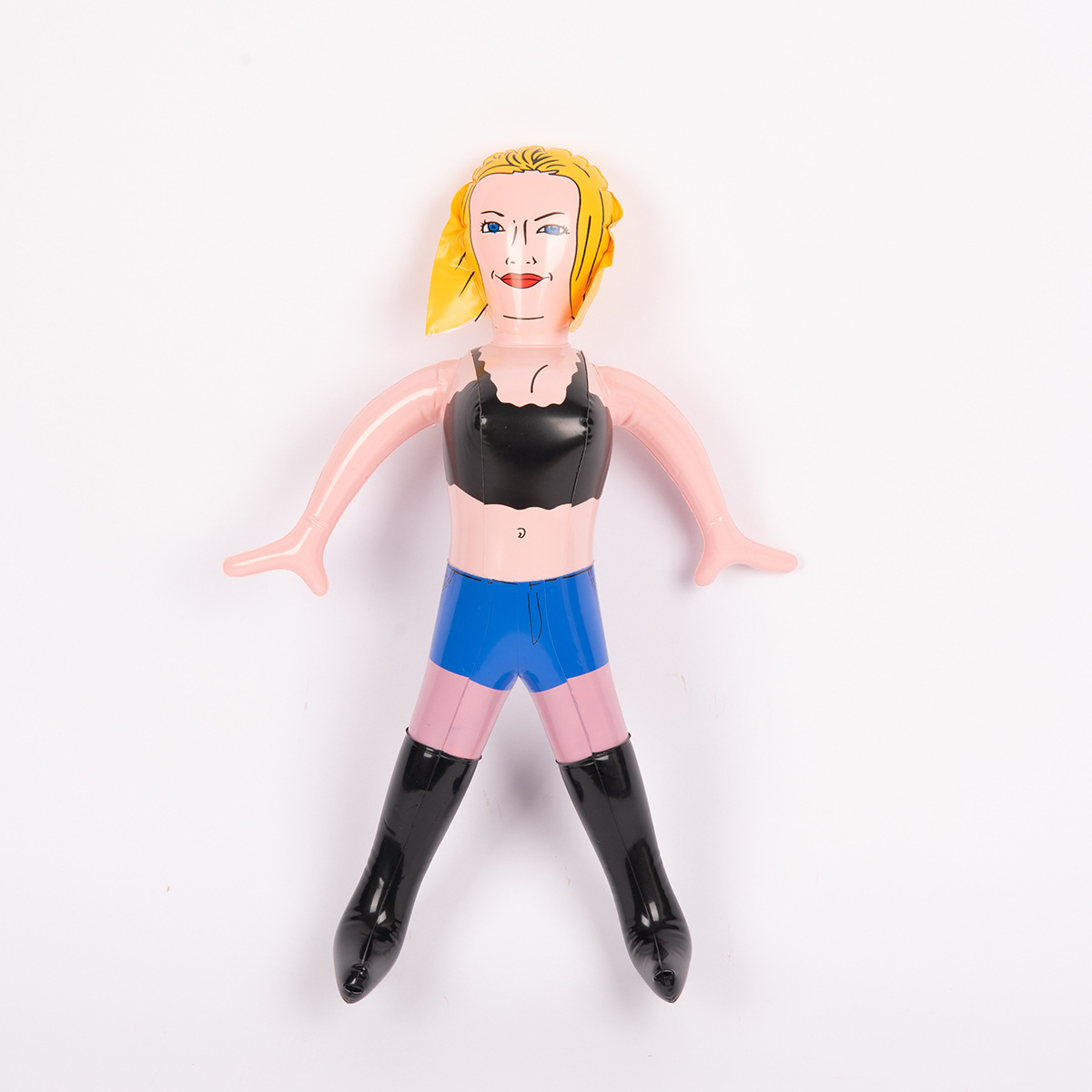 pvc充气卡通人充气小人玩具 充气人模型 充气卡通人物 充气女模特