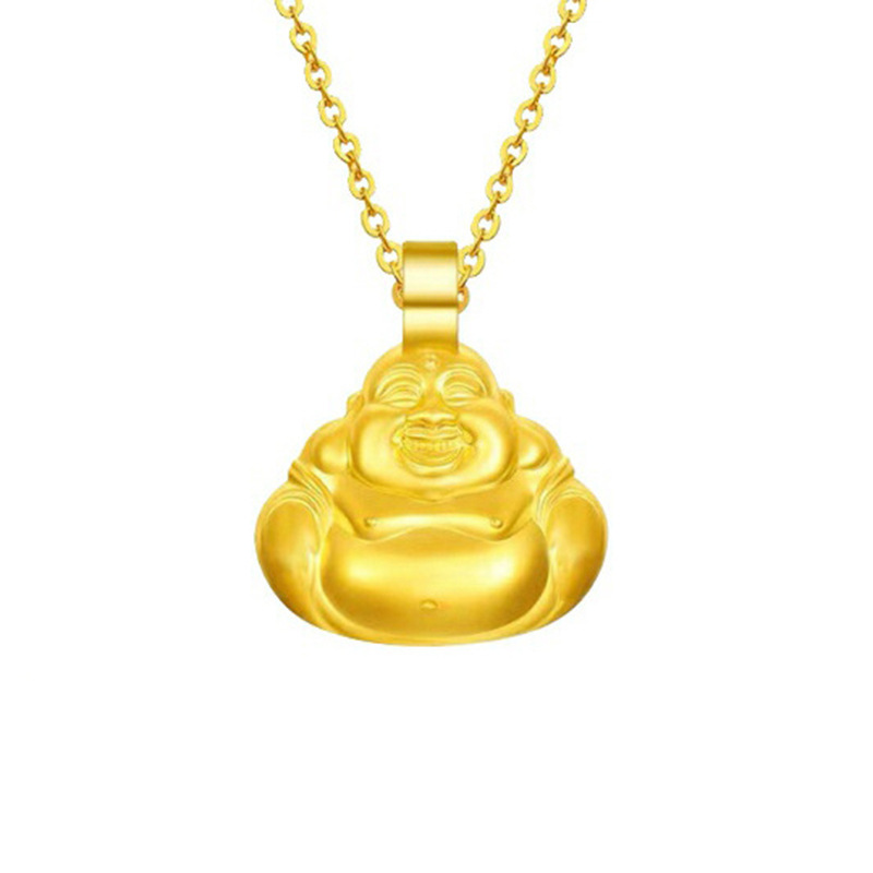 小金佛吊坠