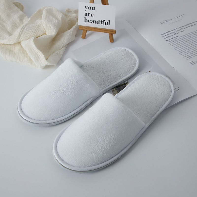 Wholesale Universal Disposable Slippers Breathable Cotton Linen Non-Slip Hotel Guest Room Disposable Slippers