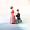 Car Interior Decoration Ornament Car High-End Proposal Doll Creative Little Couple Car Decoration Website Red Car Supplies Female