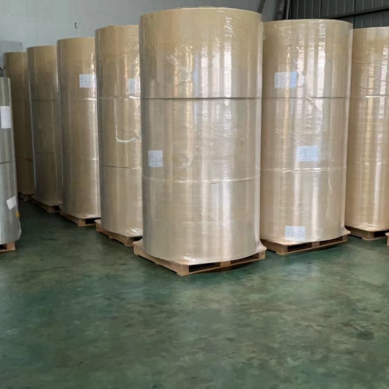 牛皮纸厂家批发黄牛皮包装纸再生牛卡纸单面打包纸可平张卷筒