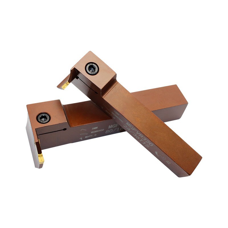 7字型端面数控切槽刀杆车刀mgfvr320/420/325/425弹簧钢抗震槽刀