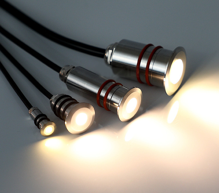 ip68水下地埋灯304不锈钢低压埋地灯1w2w广场星星灯led水下地埋灯