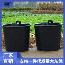 粪桶农用加厚挑水桶灌溉多用途耐用工地水泥桶牛筋桶手提塑料尿桶