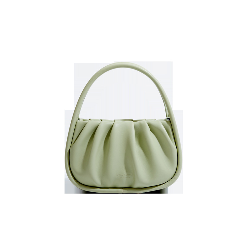 Factory Wholesale MiuMiu Bag Women's Korean-Style Handbag 2023 Summer New Small Texture Soft Leather Shoulder Messenger Bag