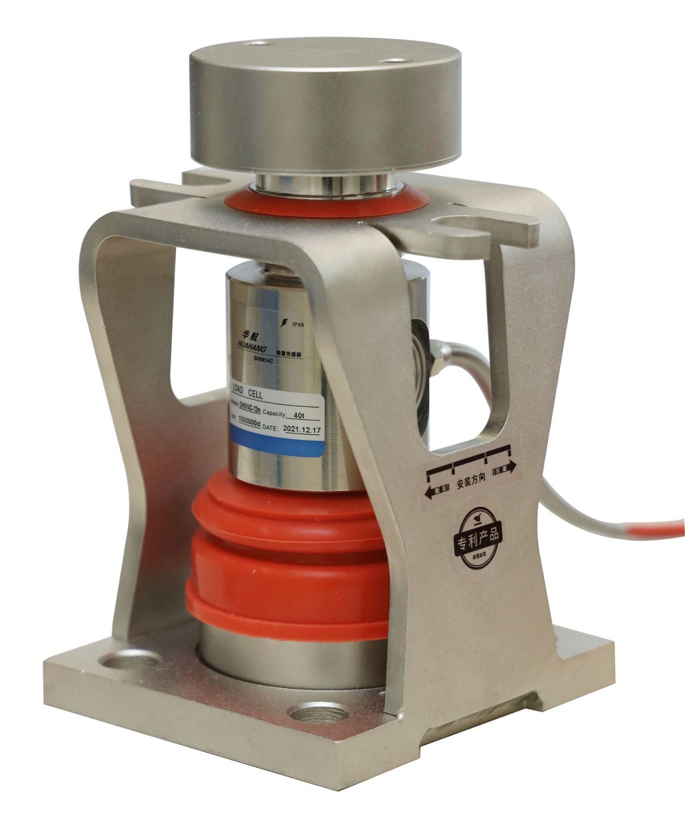 地磅传感器zemic中航电测华航dhm14c-30t40t柱式数字称重传感器