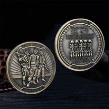 厂家批发外国徽章定制越南老兵纪念币军事挑战硬币纪念章收藏礼品