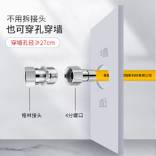 NN0I燃气管304不锈钢波纹管软管天然气管道气灶连接金属防爆煤气