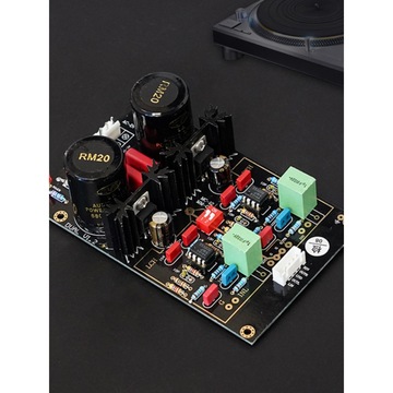 德国叼佬dual线路唱放黑胶唱机mm mc唱头唱放板唱头放大器成品板