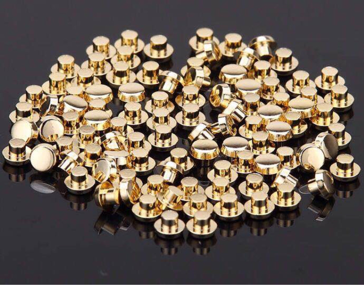 银触点 金触点复合银触点铜铆钉三复合触点电触头f5 2/3 2 银触60