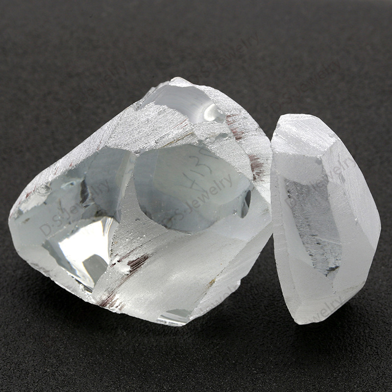 梧州人造合成宝石b-1713纳米西陶原石原料 多色可选工艺品摆件diy