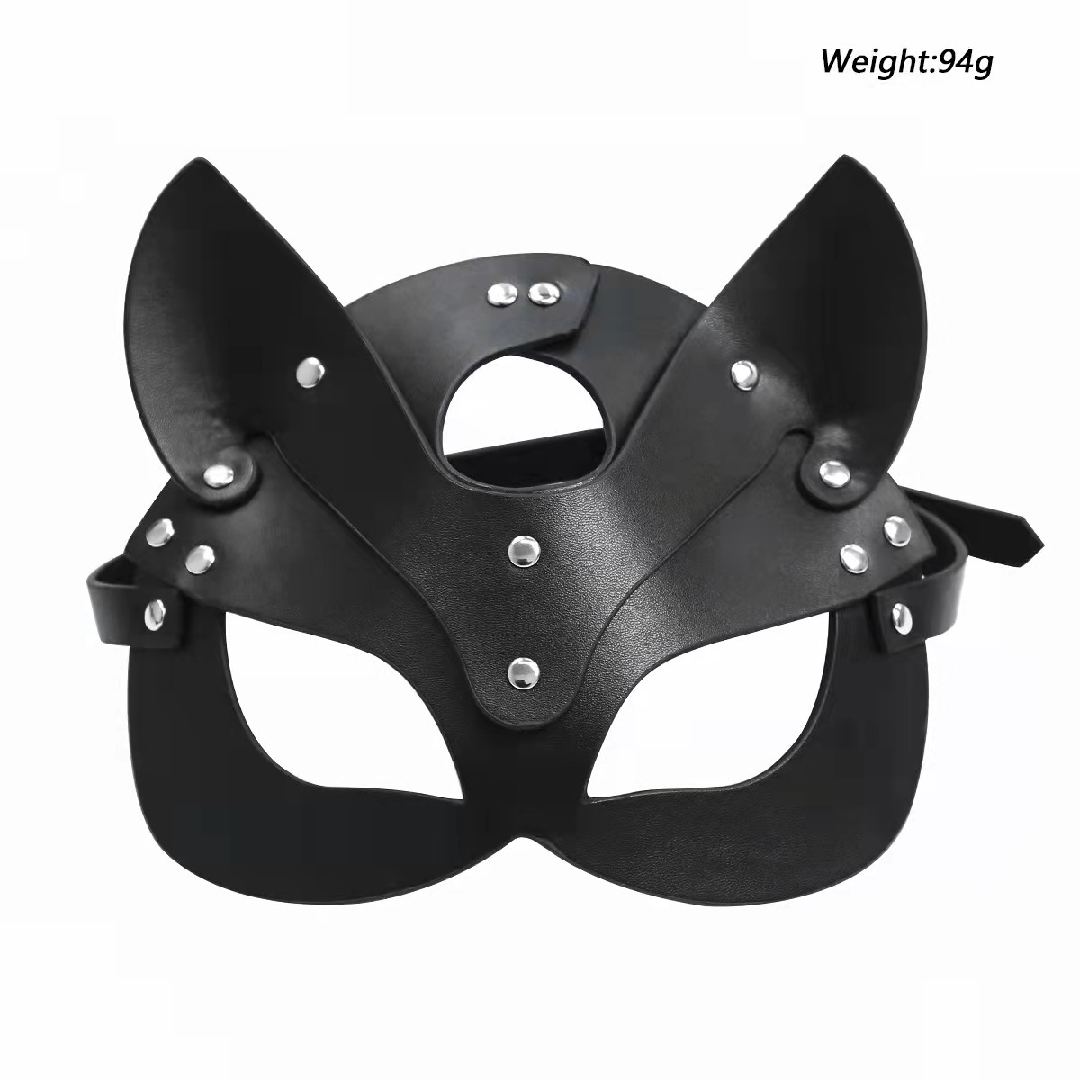 Hot Selling Women's Sexy Mask Leather Rabbit Cat Face Eye Mask Supplies Adult Fox Mask SM Sex Product Generation Hair