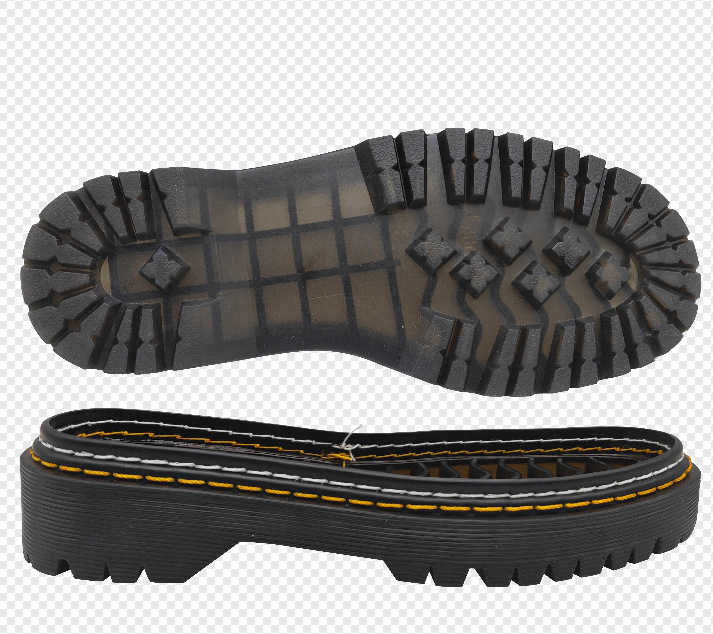 厂家直供 新款pvc鞋底 防滑耐磨女士休闲马丁靴子款批发