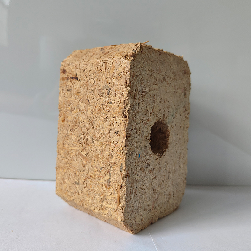 厂家直供木方垫块免熏蒸托盘脚墩垫块 145*100*78托盘用木屑脚墩