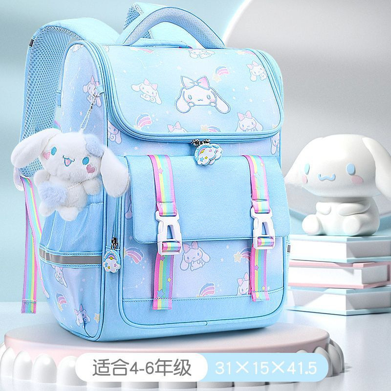 儿童书包女小学生女童一二三到六年级女孩轻便护肩双肩背包