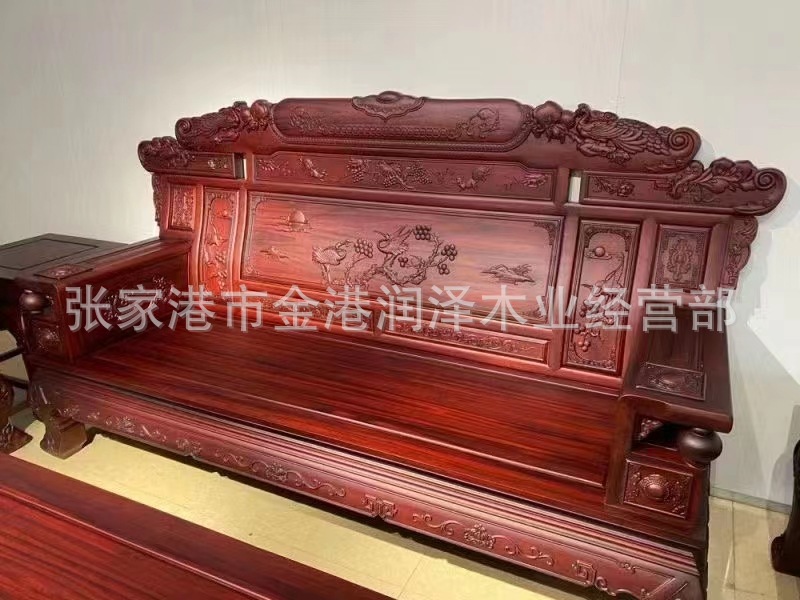 南美血檀 适用家具室内装修 园林古建 南美血檀原木