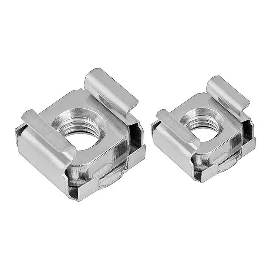 不锈钢卡式螺母机柜螺母卡母铁皮螺姆四方螺丝帽浮动螺帽m4m5m6m8