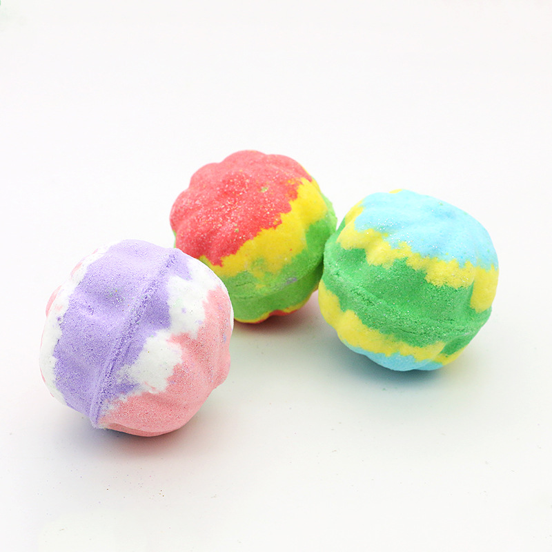 恐龙蛋玩具爆炸球 浴盐混色气泡弹沐浴球泡泡沐浴球厂家可oem