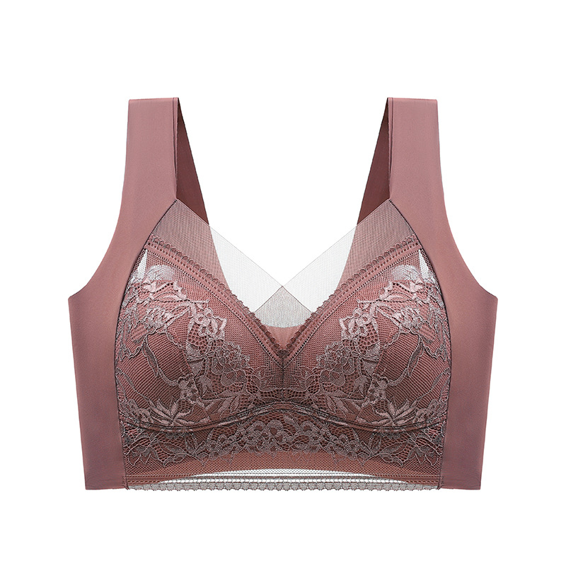 Shantou Spring and Summer New Product Strictly Selected Girls Push up Small Chest Special Bra Big Chest Show Small and Thin Seamless Underwear for Women