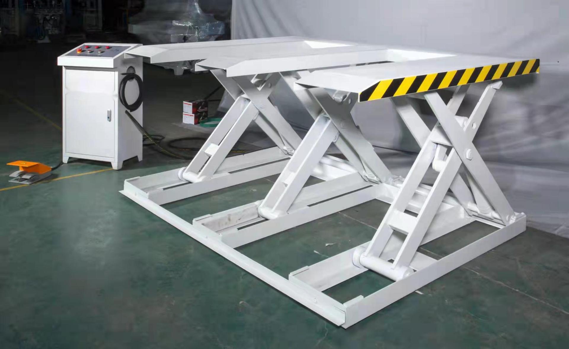 免挖坑e型3吨自动升降平台电脑锯开料机上料专用变频调速升降机器