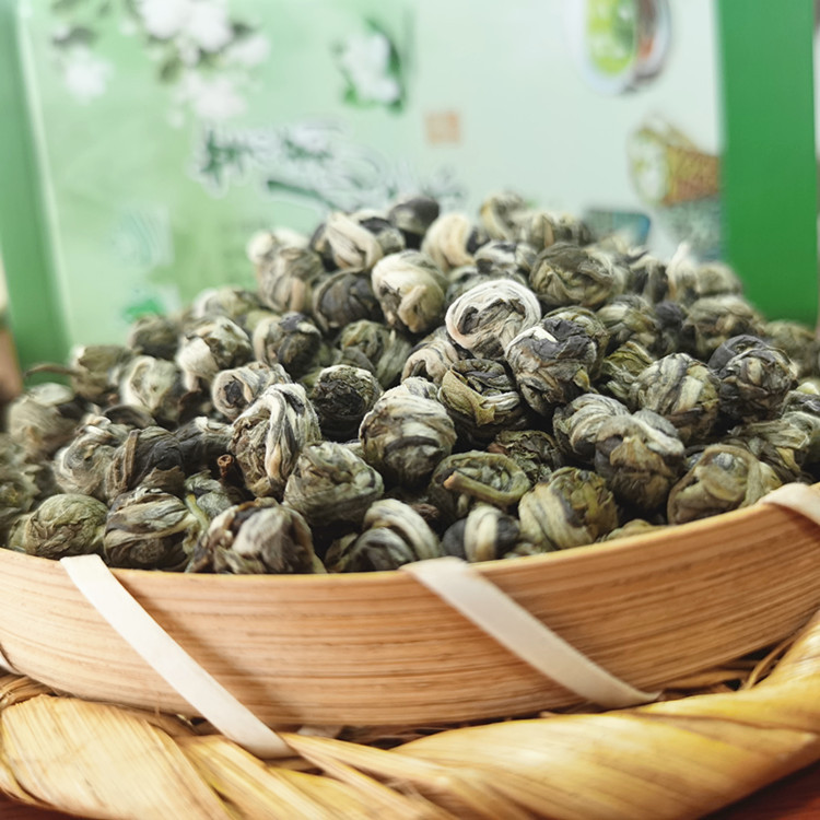 新茶广西横县茉莉花茶茉莉龙珠绣球浓香型花茶叶产地货源散装批发