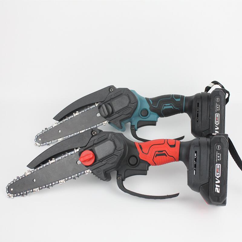 6寸无刷电链锯迷你锯充电式小型单手锯园林锂电伐木电锯-阿里巴巴