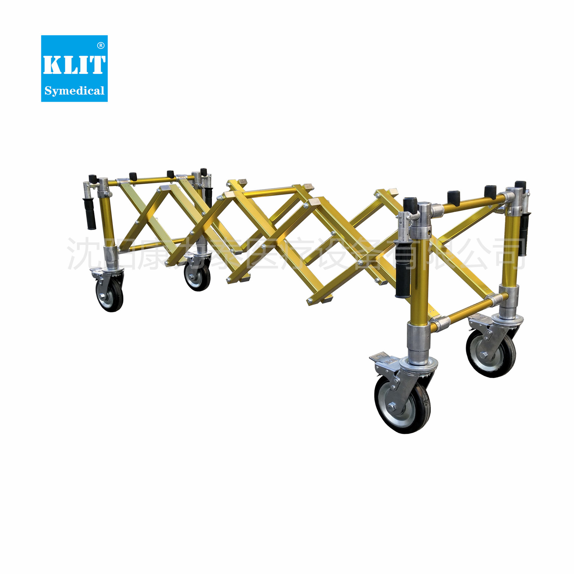 殡葬设备 铝合金棺材推车 葬礼用运尸车