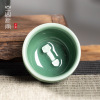 空山新雨 龙泉青瓷纯手工如意风水缸杯主人杯 陶瓷品茗杯功夫茶盏|ru 空山新雨 龙泉青瓷纯手工如意风水缸杯主人杯 陶瓷品茗杯功夫茶盏|ru