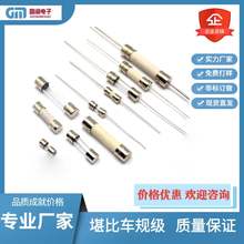 车规级双帽陶瓷玻璃保险丝管T1A2A3A5A6.3A10A 250V 3.6*10 5*20