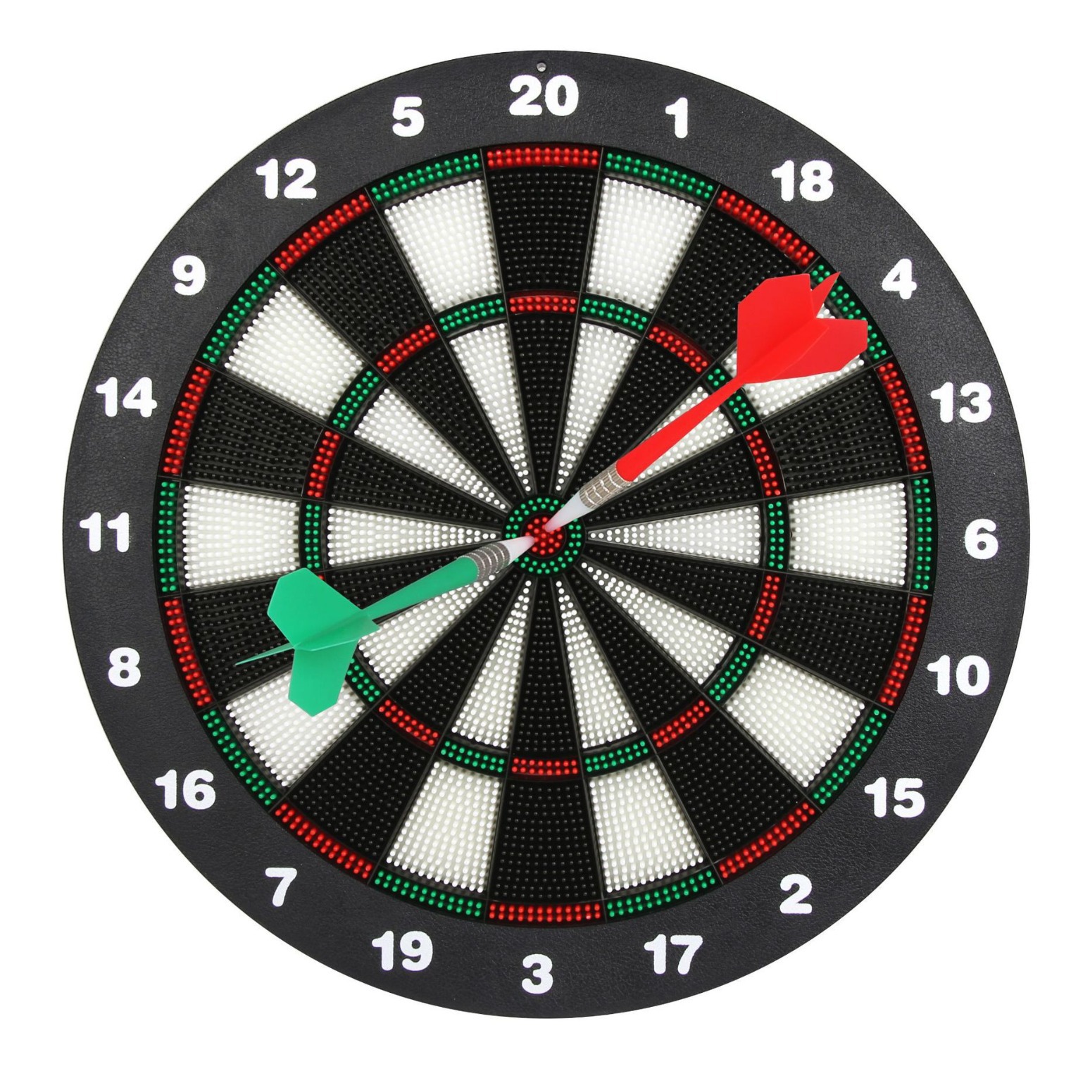 厂家新款16寸安全软胶头儿童健身飞镖套装标盘42cm带6支镖