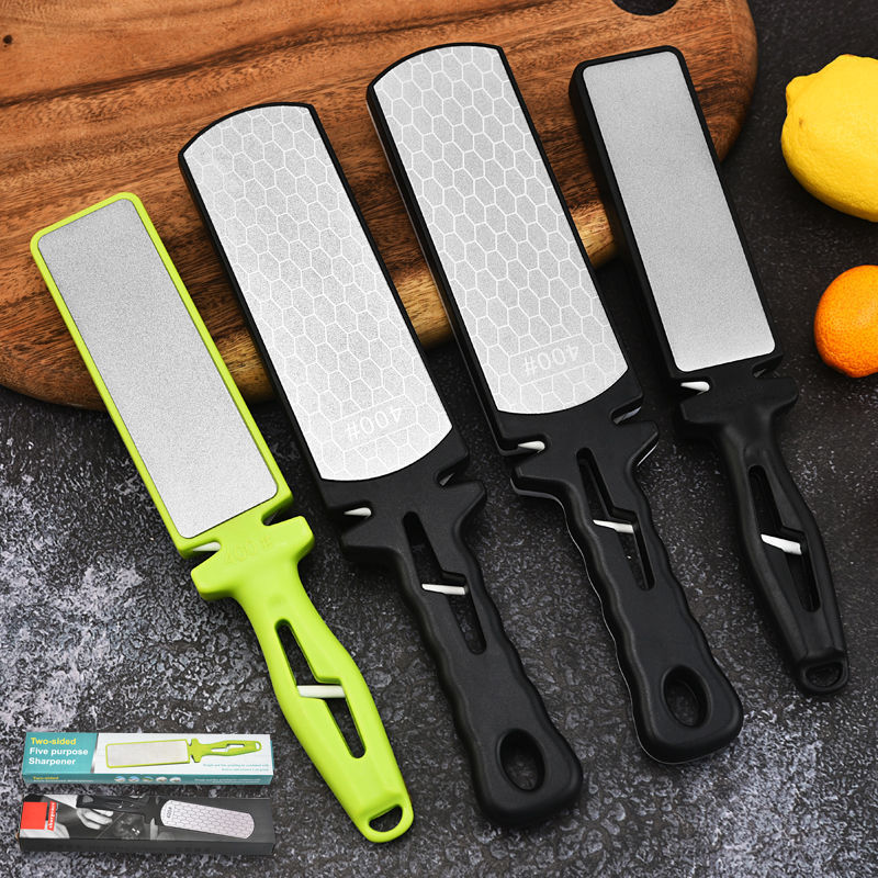 金刚砂磨刀石双面磨刀菜刀磨刀器家用快速磨刀开刃磨剪刀神