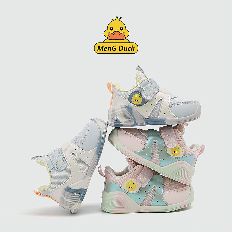 Genuine Yellow Duck 2023 Spring Infant Soft Bottom Non-Slip Breathable Toddler Shoes Men and Women Baby Comfortable Functional Shoes