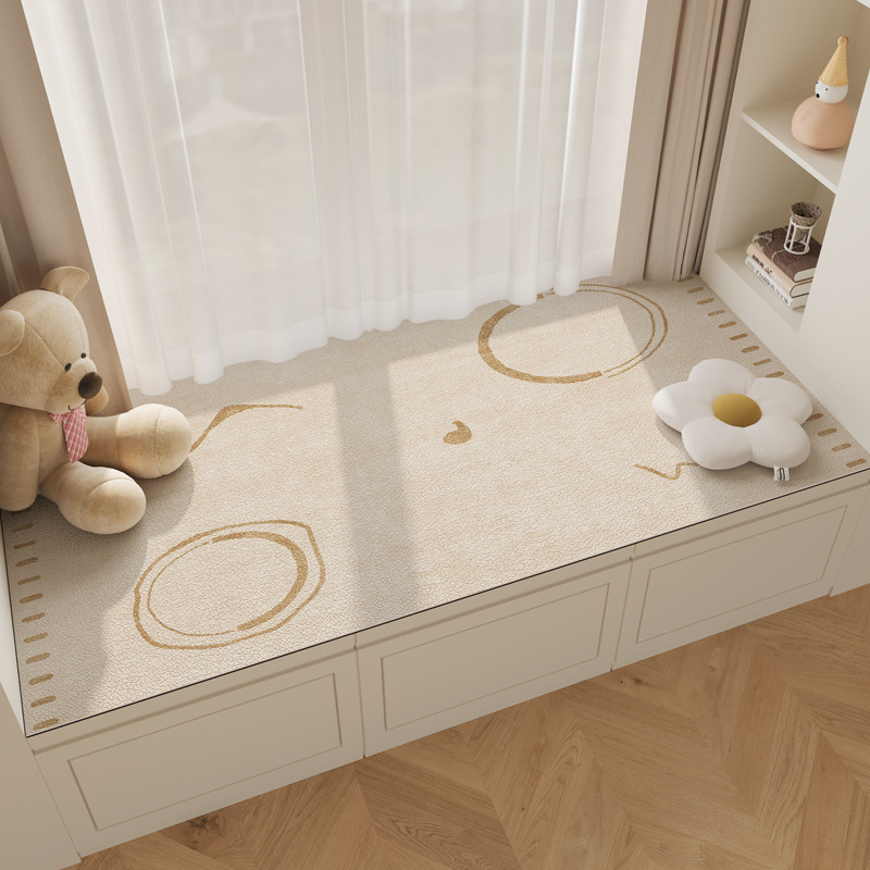 ins风阳台防水防油窗台隔凉垫家用榻榻米免洗可擦飘窗垫四季通用