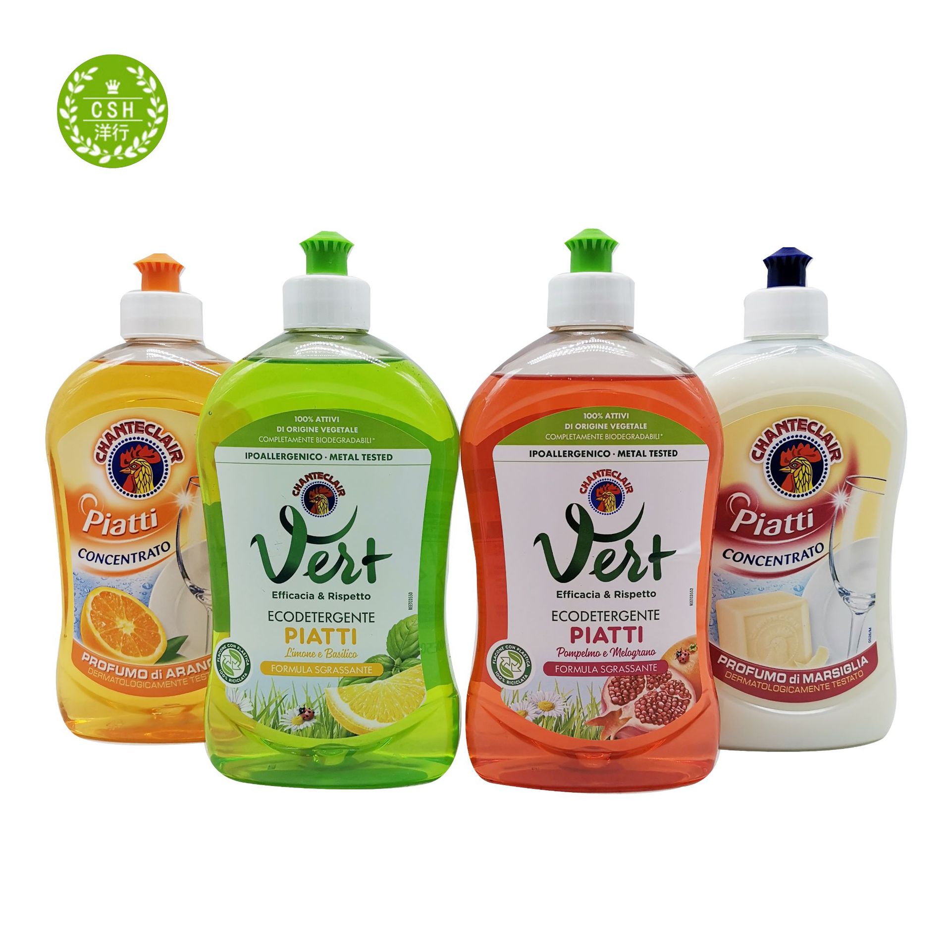 意大利原装进口大公鸡头管家厨房清洁剂大公鸡洗洁精500ml批发