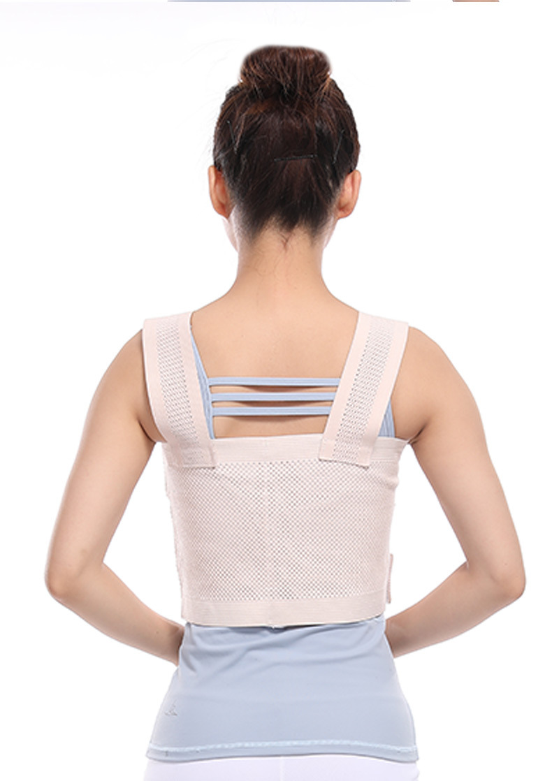 麦瑞德胸部加压固定带胸肋骨带乳腺胸带束缚带胸带
