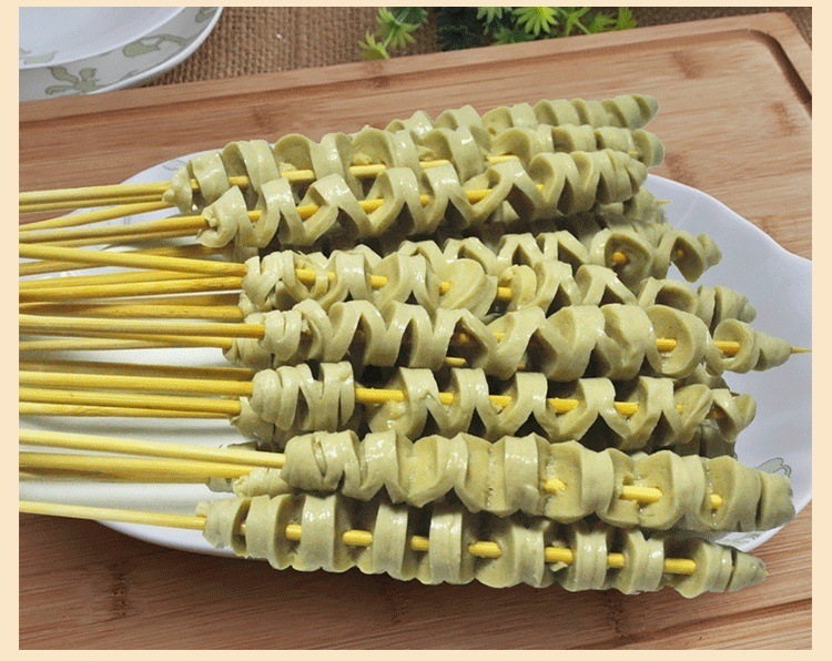 纯手工面筋烧烤家用夜市散装批发30克50克90克对切花速冻面筋头