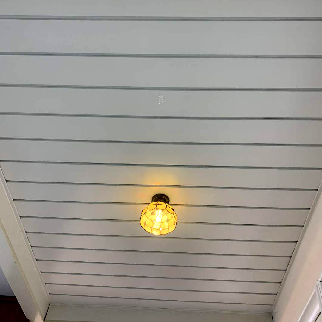 集成吊顶铝扣板仿木纹长条扣板长度锭制美式客厅餐厅厨卫阳台吊顶