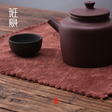 MJ43加厚茶巾吸水不掉毛茶布茶几茶桌抹布功夫茶茶巾茶台