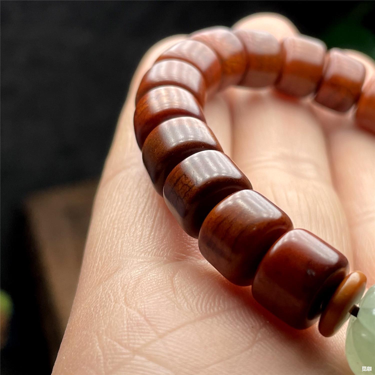 保真西藏炸纹牦牛骨手串骨头佛珠牛角文玩配饰男女情侣手链-阿里巴巴