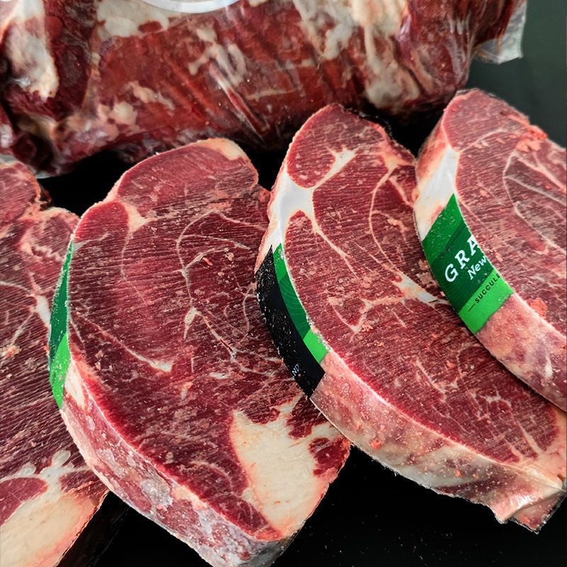 巴西进口牛上脑 肩胛牛肉牛背雪花牛肉商用 新鲜冷冻正关原装进口