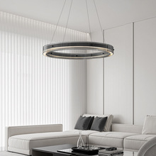 北欧意式极简客厅吊灯现代简约高端创意设计师玻璃餐厅卧室灯
