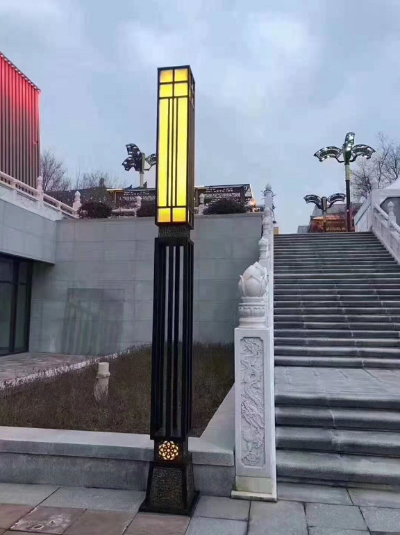 厂家批发中式景观灯led户外草坪灯现代立式柱头灯小区照明草坪灯